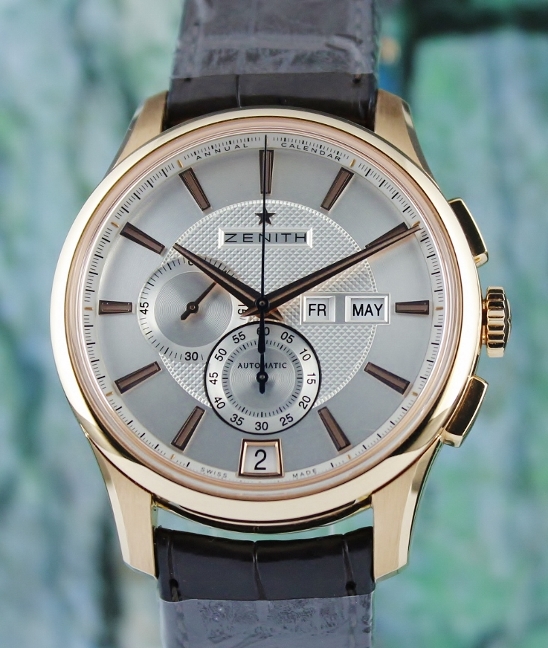 (image for) Unworn New Zenith Captain Winsor Annual Calendar Chronograph /18.2070.4054/02.C711